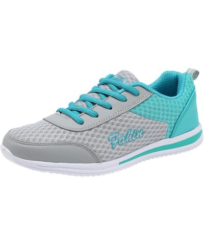 womens training shoes Sneakers for Women Casual Breathable Mesh Walking Shoes Lightweight Slip On Casual Shoes Mint Green $14...