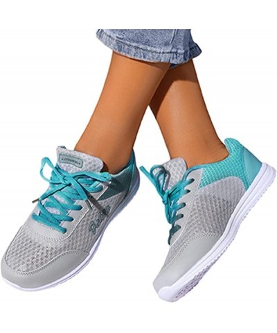 womens training shoes Sneakers for Women Casual Breathable Mesh Walking Shoes Lightweight Slip On Casual Shoes Mint Green $14...