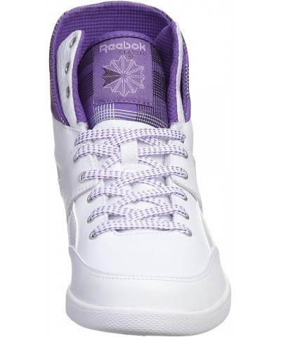 Women's Ree Down Classic Sneaker White/Magic Purple/Lavish Purple $34.05 Fashion Sneakers