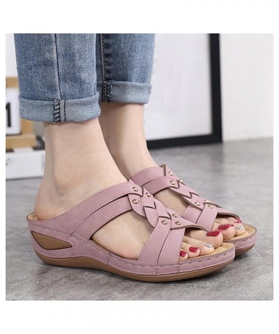 Plantar Fasciitis Yoga Sandals Orthopedic Walking Shoes Woman Platform Sandals for Women Tan Sandals for Women Flat Women Wal...