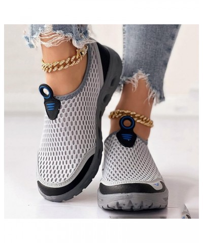 Women Sport Shoe Fashion Comfortable Sneaker Casual Running Walking Shoes Womens Casual Flat Shoes Outdoor Casual Walking Sho...