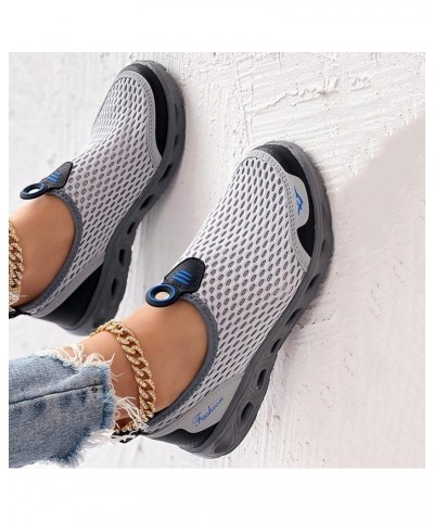 Women Sport Shoe Fashion Comfortable Sneaker Casual Running Walking Shoes Womens Casual Flat Shoes Outdoor Casual Walking Sho...