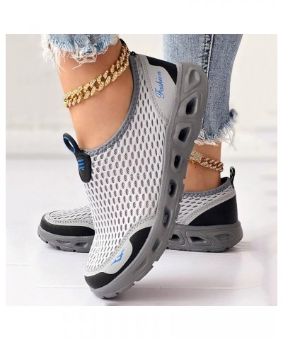 Women Sport Shoe Fashion Comfortable Sneaker Casual Running Walking Shoes Womens Casual Flat Shoes Outdoor Casual Walking Sho...