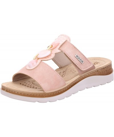 Women's Mules Baviera 1305 Pink $34.36 Mules & Clogs