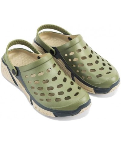 Adults Trekking Clog Olive/Charcoal $25.75 Mules & Clogs