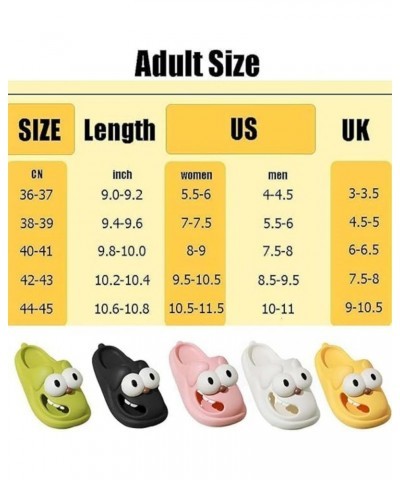 Kissing Slides, Love Pups Slides, Tongue Kissing Slippers, 3D Big Eye Dog Fun Cartoon Package Head Eva Slippers Yellow $9.59 ...