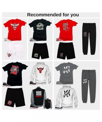 Shirt to Match Jordan 7 Infrared Match Jordan Tee ( Shoe Game Lit ) Black $16.21 Athletic Shoes