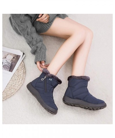 Womens Snow Boots Pairs Flat Snow Boots for Women Snow Boots Woman Go Walk for Women Snow Boots Womens Wedge Snow Boots Winte...