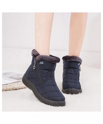 Womens Snow Boots Pairs Flat Snow Boots for Women Snow Boots Woman Go Walk for Women Snow Boots Womens Wedge Snow Boots Winte...