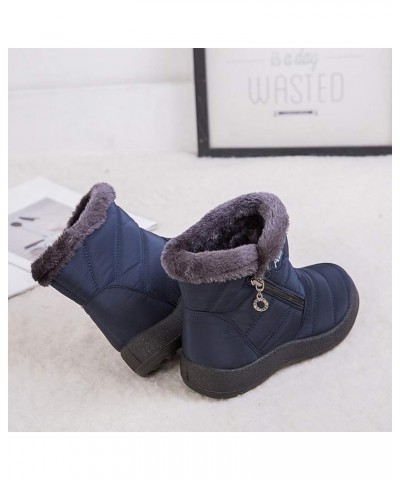 Womens Snow Boots Pairs Flat Snow Boots for Women Snow Boots Woman Go Walk for Women Snow Boots Womens Wedge Snow Boots Winte...