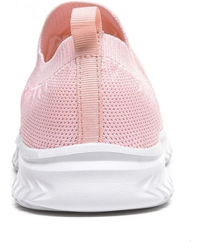 Woman Sneakers, Women's Shaking Shoes Mesh Flying Woven Breathable Casual Sports Shoes Z 13-pink $15.12 Athletic Shoes