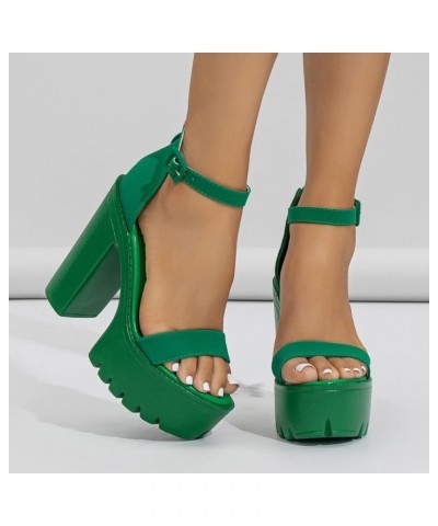 Women Clip Toe Sandals Crystal Jelly Beach Flip Flops Female Students Korean Fashion Wear Summer Flat Shoes Ladies Green $16....