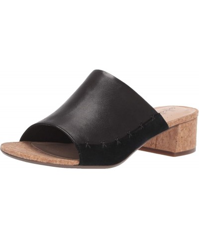 Women's Un Bali Way Black Leather/Suede Combi $35.70 Sandals