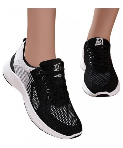 Couple Models Women's Middle Aged and Elderly Light Casual Comfortable Non Slip Running Shoes Womens 11 3-black $16.62 Athlet...