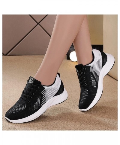 Couple Models Women's Middle Aged and Elderly Light Casual Comfortable Non Slip Running Shoes Womens 11 3-black $16.62 Athlet...