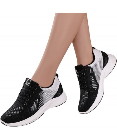 Couple Models Women's Middle Aged and Elderly Light Casual Comfortable Non Slip Running Shoes Womens 11 3-black $16.62 Athlet...