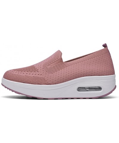 Womens Athletic Walking Shoes Lightweight Slip on Tennis Running Shoes for Indoor Outdoor Gym Travel Pink-869 $28.57 Fashion ...