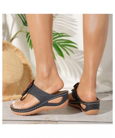 Dressy Orthopedic Sandals for Evening Orthopedic Walking Shoes for Woman Wedges for Women Wedding Men's Sandals with Arch Sup...