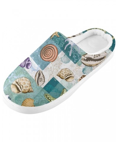 Seashells Corals and Starfishes Ladies Slippers Womens Houseshoes Fall Womens Shoes Women House Shoes 38-39 $16.31 Slippers