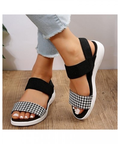 Womens Sport Sandals Flats For Girls Size 3 Sandals Women Sandals For Women Sport Flex Sandals For Women Black Sandals Black ...