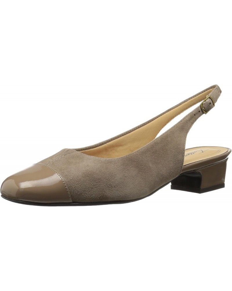 Women's DEA Ballet Flat Dark Nude $21.03 Pumps