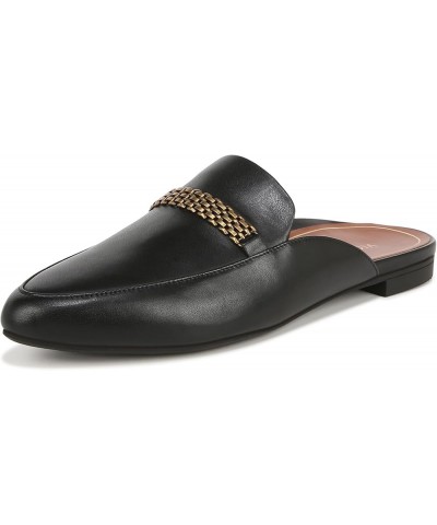 Starling Women's Mule/Clog Flat Shoes Black Nappa - 8 Medium 11 Black Nappa $33.19 Loafers & Slip-Ons