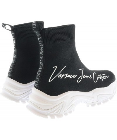 Signature Pull On Sock Black Sneakers- for womens Black $112.85 Fashion Sneakers