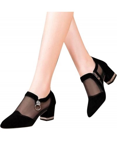 Chelsea Ankle Booties for Women, Women's Vintage Embroidery Pointed Toe Zipper High Heel Short Naked Boots Z 01-black $23.16 ...