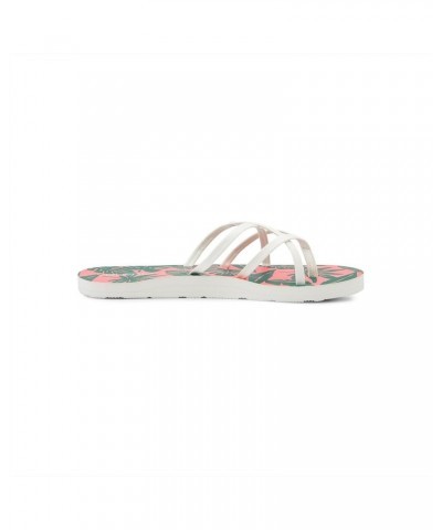 Women's New School Flip Flop Sandal Paradise Pink $26.20 Sandals