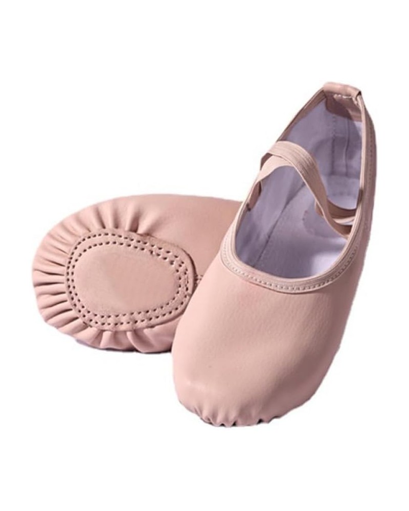 Women's Ballet Slipper Dance Shoes Leather Pointe Shoes Full Sole Dance Slippers Children Ballerina Practice Ballet Dance Wor...