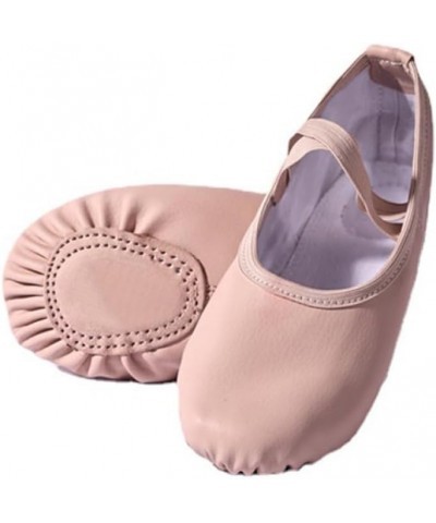 Women's Ballet Slipper Dance Shoes Leather Pointe Shoes Full Sole Dance Slippers Children Ballerina Practice Ballet Dance Wor...