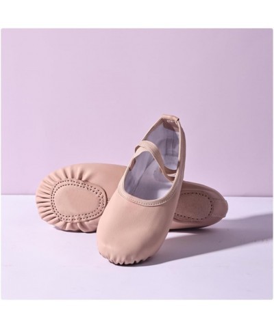 Women's Ballet Slipper Dance Shoes Leather Pointe Shoes Full Sole Dance Slippers Children Ballerina Practice Ballet Dance Wor...