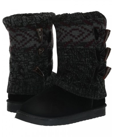 Women's Cheryl Fashion Boots Ebony Marl $26.51 Boots