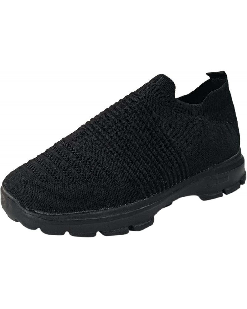 womens slip on sneakers Women Trainers Athletic Running Shoes Sport Walking Sneakers Lightweight Tennis Shoes Black $17.81 At...