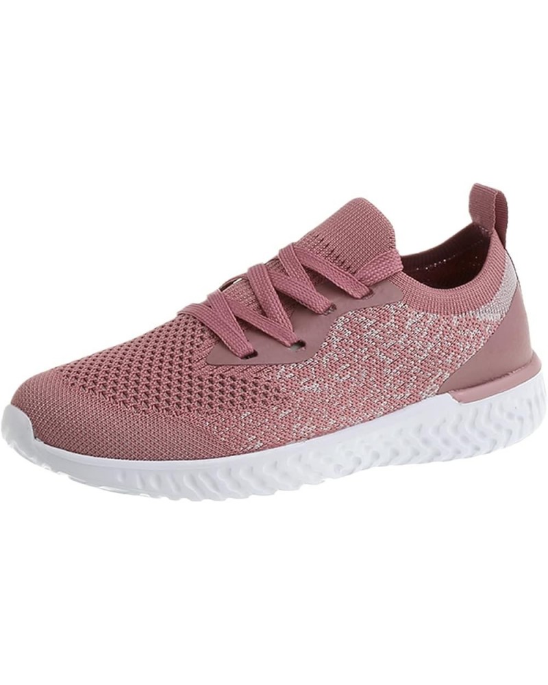 Hight Top Slip On Sneakers Winter Sneakers for Women Women Slip on Sneakers Wide Width Shoes Jogging Sneakers Pink $26.63 Ath...