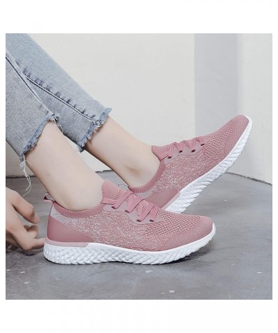 Hight Top Slip On Sneakers Winter Sneakers for Women Women Slip on Sneakers Wide Width Shoes Jogging Sneakers Pink $26.63 Ath...