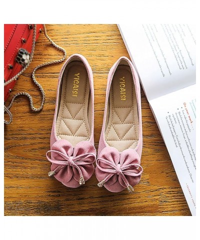 Women Ladies Singles Shoes Flat Shoes Single Shoes Casual Shoes Slip On Work Shoes Comfortable Flat Shoes for Women Standing ...