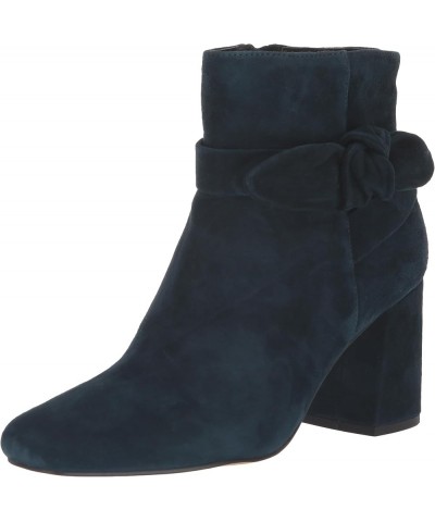 Women's Felicity Boots Navy Suede Leather $42.00 Boots