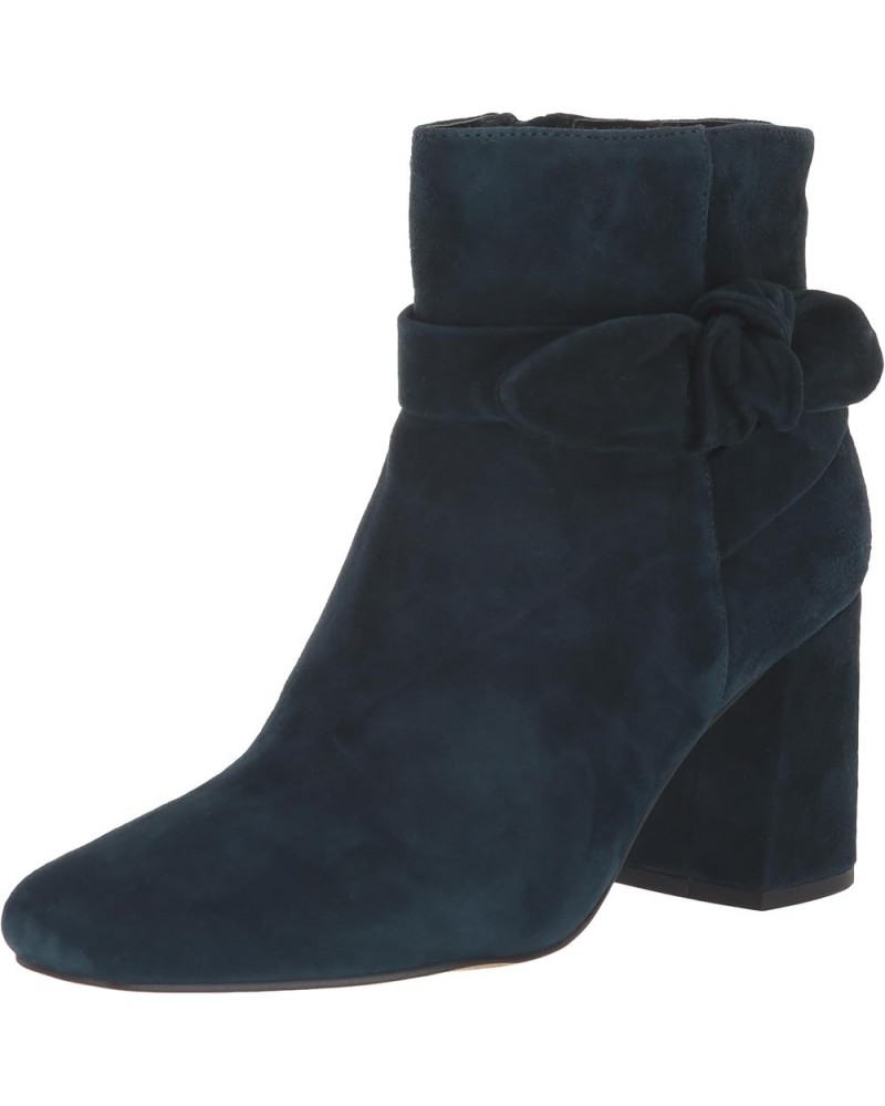 Women's Felicity Boots Navy Suede Leather $42.00 Boots