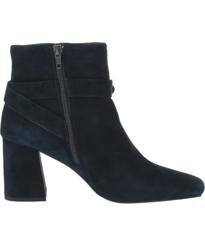 Women's Felicity Boots Navy Suede Leather $42.00 Boots