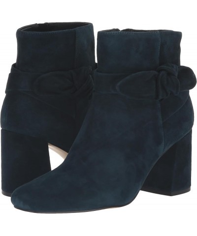 Women's Felicity Boots Navy Suede Leather $42.00 Boots