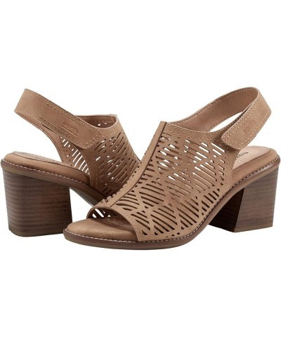 Women's Aurara3 Heeled Sandal Brown 230 $31.22 Sandals