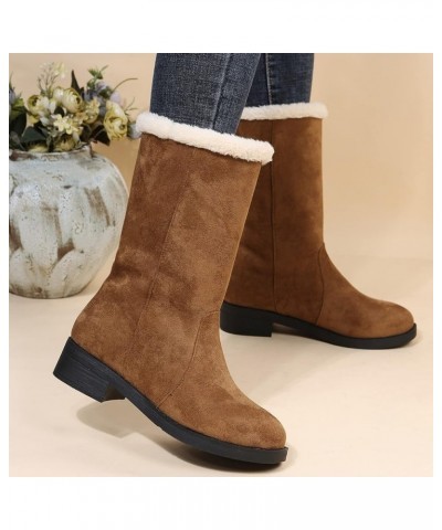 Women's Ankle Snow Boots & Booties Snow Boots for Women Waterproof 8.5 Womens Winter Boots 8.5 Wide Boots for Snow Woman Size...