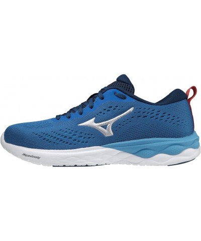 Unisex-Adult Sports Running Shoe Blue/Silver $65.24 Athletic Shoes