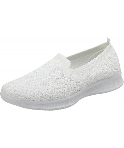 Mesh Bowknot Flat Bottom Wedges Women's Breathable Casual Fashion Shoes Women's casual shoes Ladies Sandals Size 9 White $11....