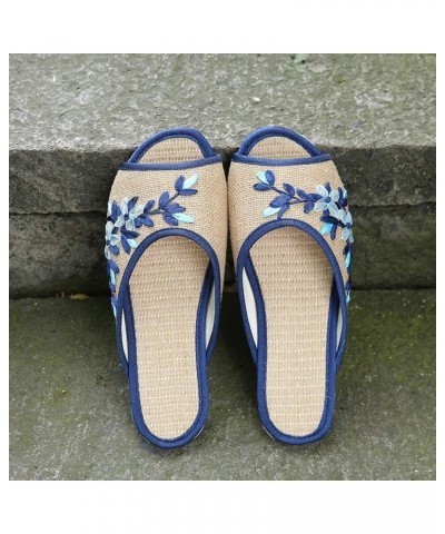 Summer Slippers Womens, Women Sandals Slipper, Light Slippers Ethnic Embroidery Shoes, Women's House Slippers Indoor Outdoor ...