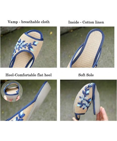 Summer Slippers Womens, Women Sandals Slipper, Light Slippers Ethnic Embroidery Shoes, Women's House Slippers Indoor Outdoor ...