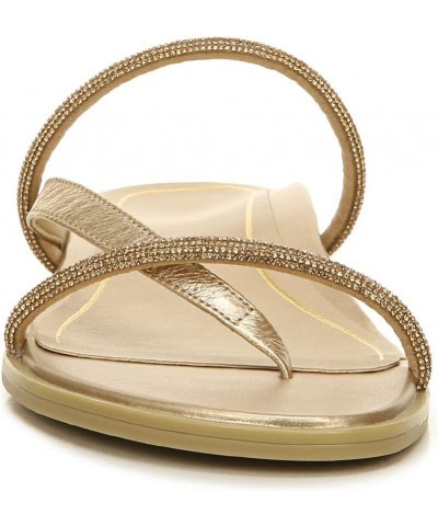 Women's Citrine Prism Flat Comfort Sandal- Supportive Slide Walking Sandals That Includes an Orthotic Insole and Cushioned Ou...