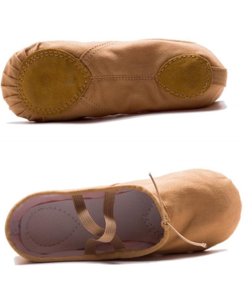 1 Pair Shoes Ballet Dancer Shoes Ballet Shoes Slippers Barre Ballet Shoes Ballet Dance Shoes Ballet Brown $6.55 Athletic Shoes