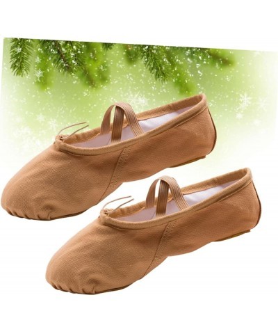 1 Pair Shoes Ballet Dancer Shoes Ballet Shoes Slippers Barre Ballet Shoes Ballet Dance Shoes Ballet Brown $6.55 Athletic Shoes